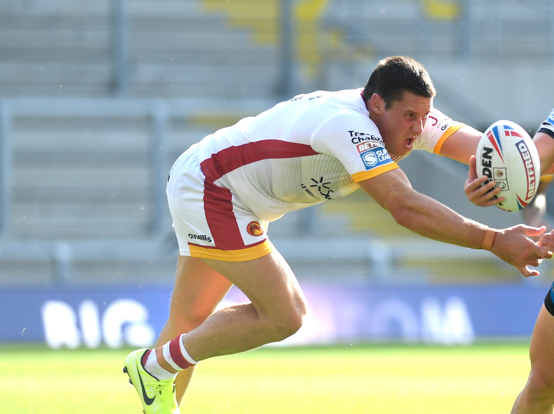 Joel Tomkins of Catalans Dragons will miss key fixtures after being banned