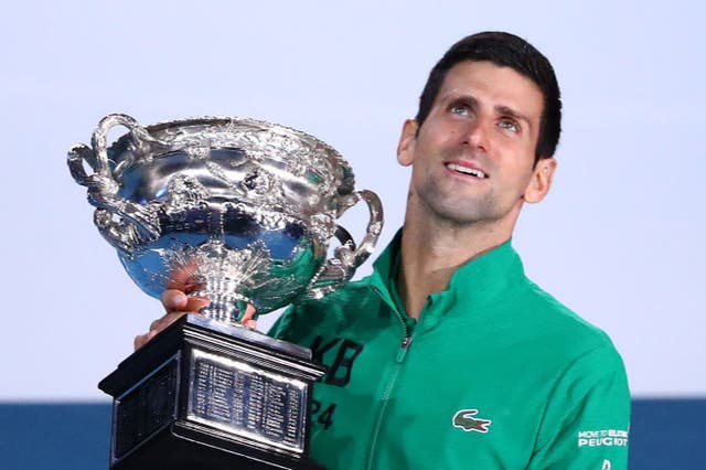 Novak Djokovic won the Australian Open this year