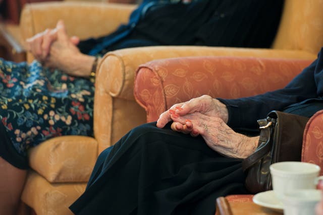 Residents of a retirement home in Stratford upon Avon who have been diagnosed with dementia
