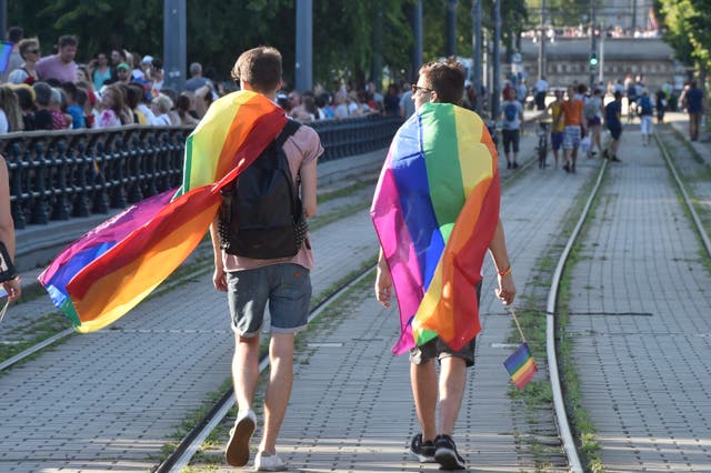 <p>Same-sex marriage is illegal in Hungary</p>