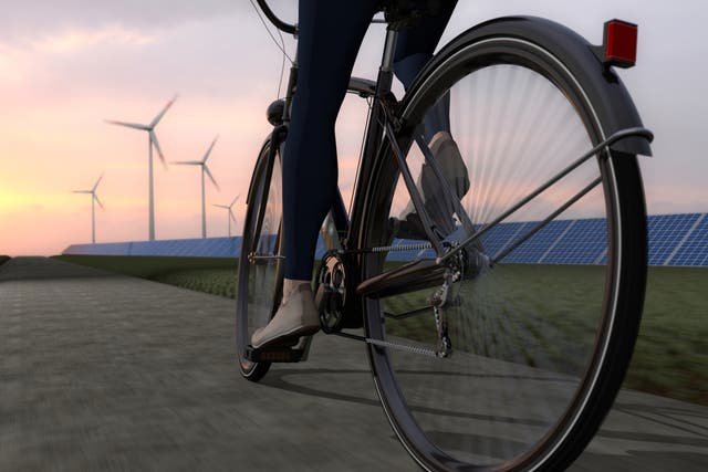 More cycling and renewable energy are among the prime minister’s plans for a ‘green industrial revolution'