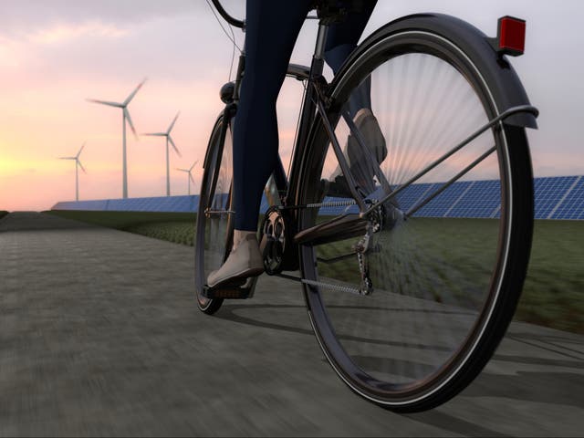 More cycling and renewable energy are among the prime minister’s plans for a ‘green industrial revolution'