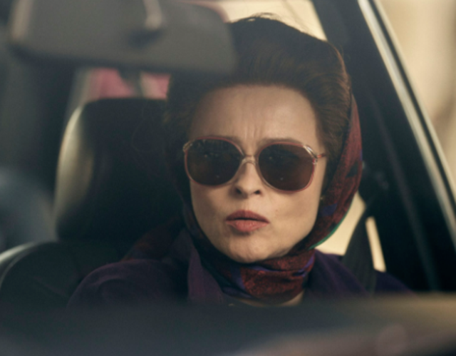 <p>Helena Bonham Carter as Princess Margaret in The Crown </p>