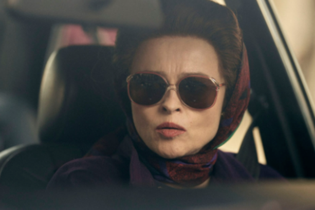 <p>Helena Bonham Carter as Princess Margaret in The Crown </p>