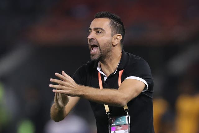 Xavi is currently coach at Al Sadd in Qatar