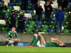 Northern Ireland relegated in Nations League without kicking a ball