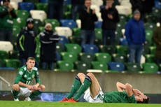 Northern Ireland relegated in Nations League without kicking a ball