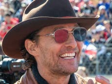 Matthew McConaughey hints at plans to wrestle in WWE