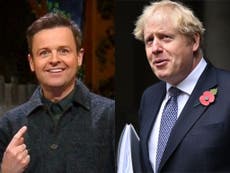 Ant and Dec poke fun at isolating Boris Johnson on I’m a Celebrity