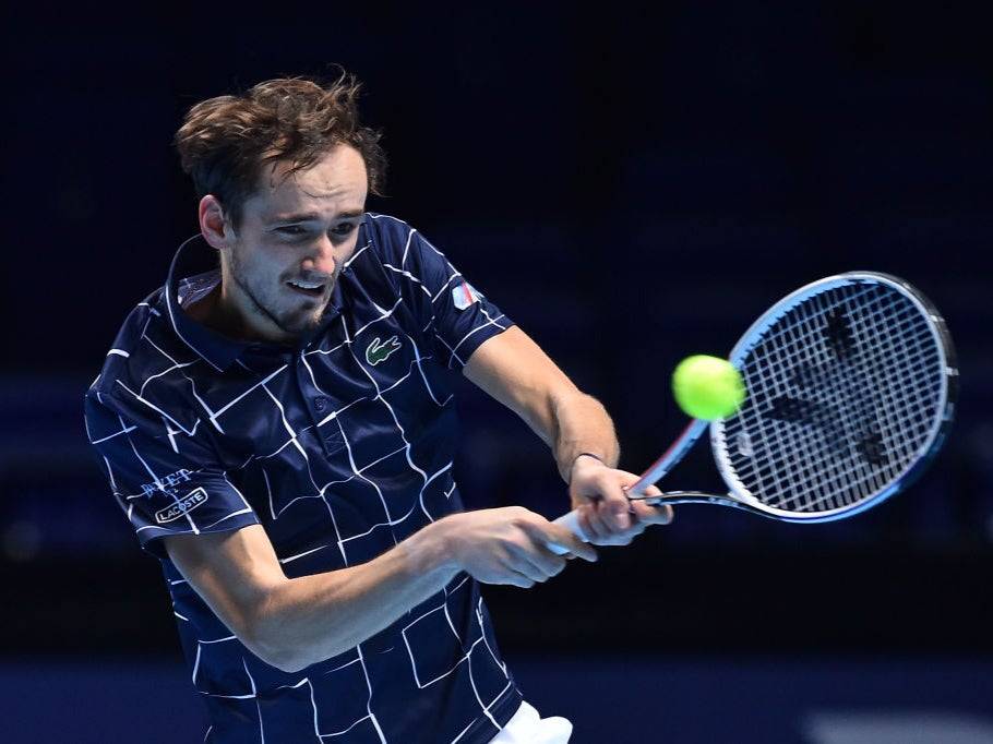 Daniil Medvedev stunned Novak Djokovic