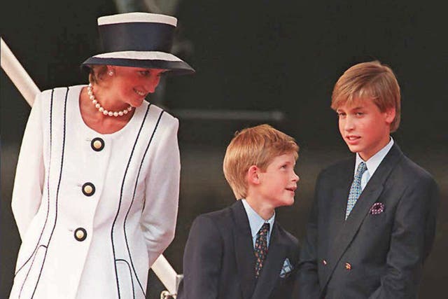 <p>Prince William (right), has welcomed an investigation into the BBC’s ‘Panorama’ interview with his mother Princess Diana</p>