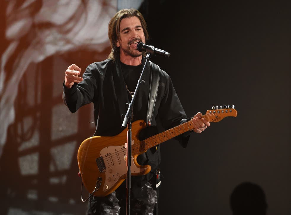 <p>Juanes was excited to rehearse with a live band, something rare in these pandemic months. </p>