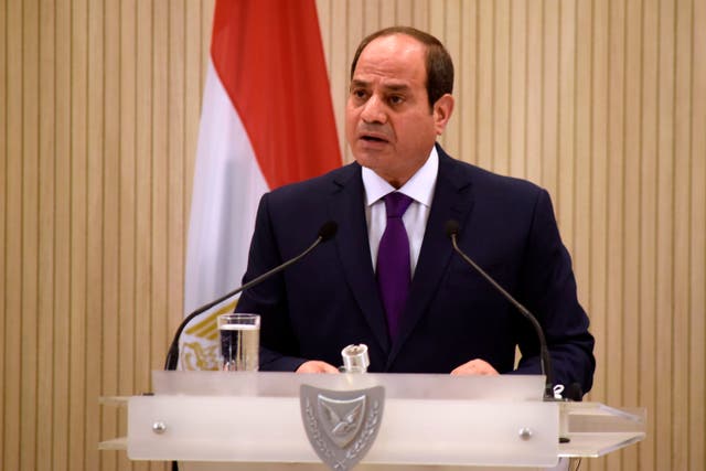 ¿Una nueva represión? El presidente egipcio Abdel Fattah al-Sisi (Foto de IAKOVOS HATZISTAVROU / POOL / AFP a través de Getty Images)