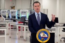 California's Newsom still on hot seat for dinner party