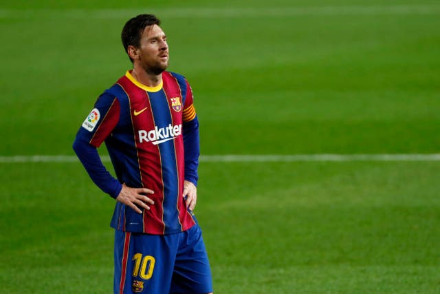 Lionel Messi says he is ‘tired’ with being blamed for the problems at Barcelona