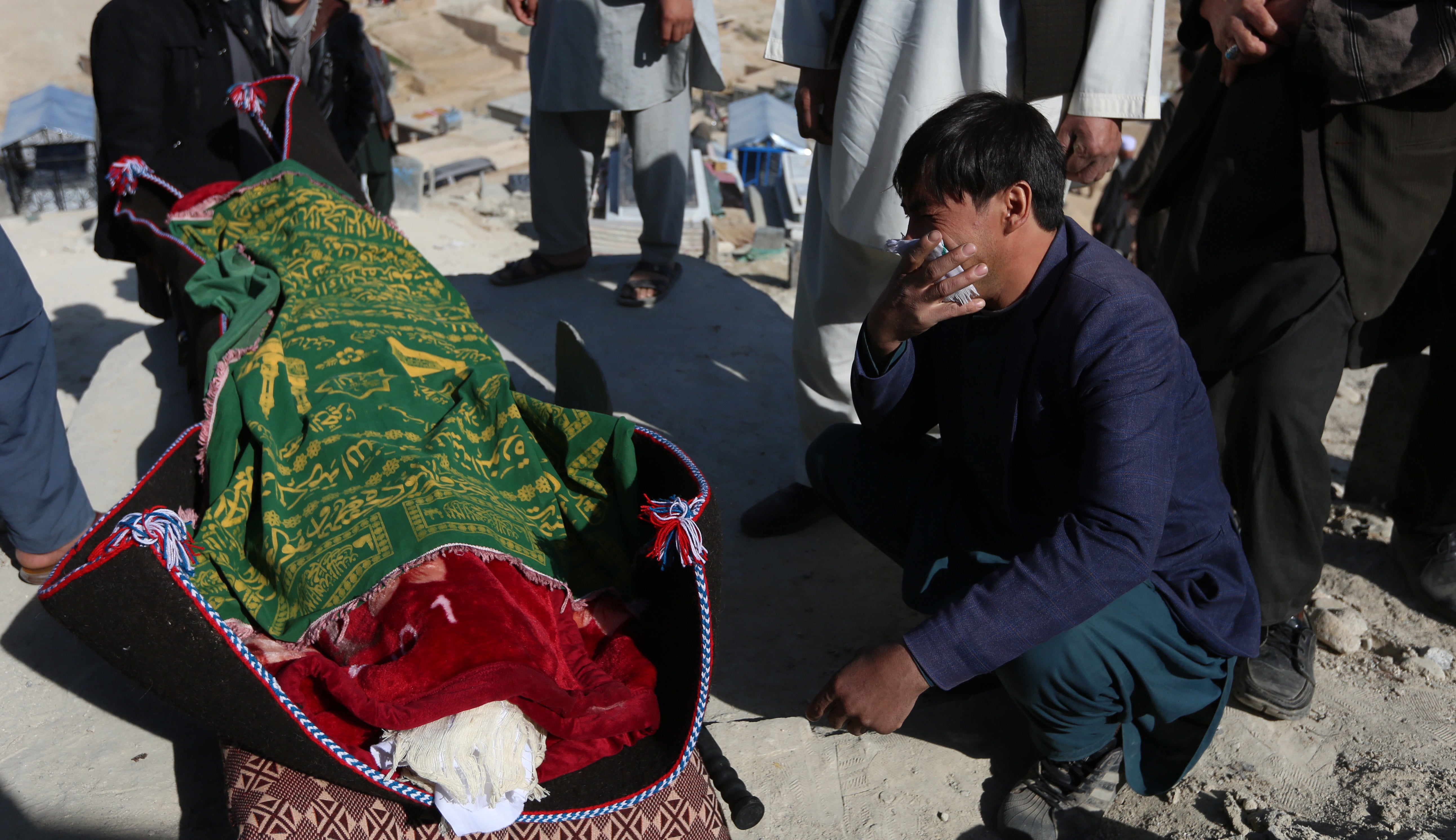 Aftermath of Kabul suicide attack on an educational centre