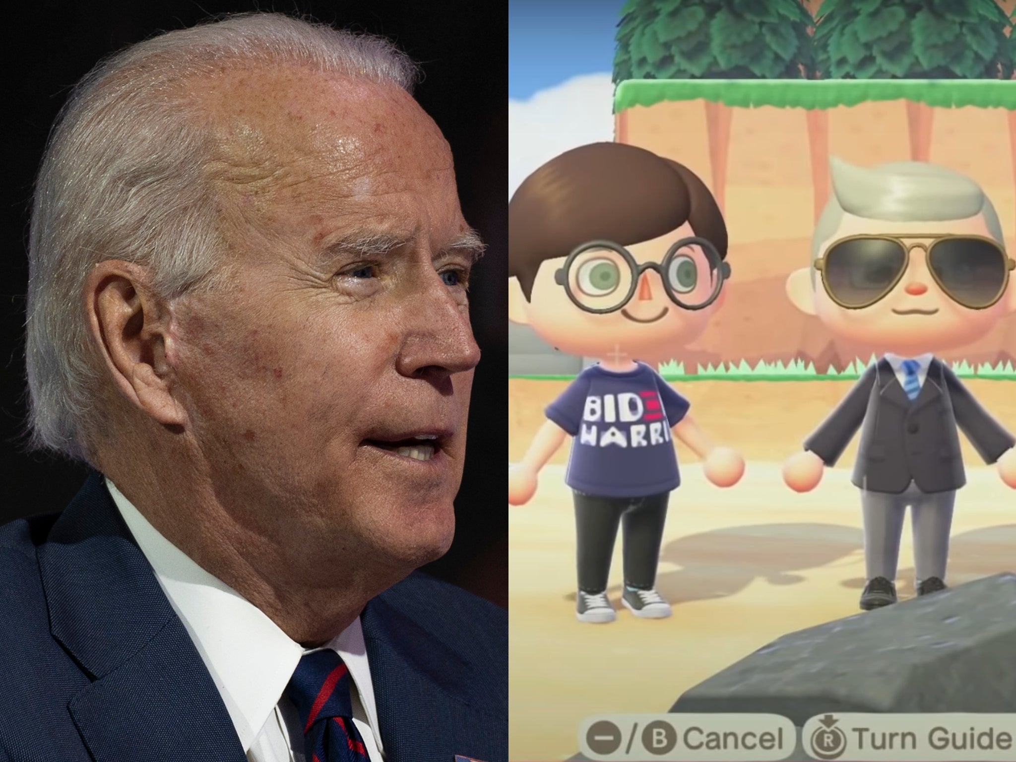 Joe Biden S Island Seemingly Banned From Animal Crossing New Horizons Under New Rules The Independent