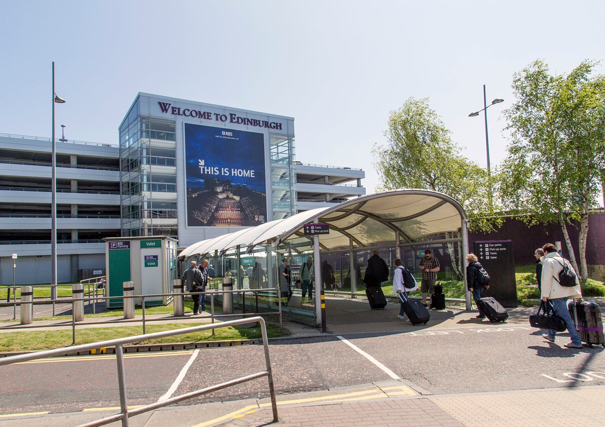 Passengers arriving at Edinburgh will go into managed quarantine