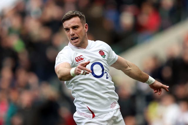 George Ford returns to the bench for England’s clash with Ireland this Saturday
