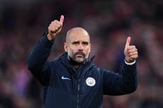 Guardiola: Man City squad can compete with Chelsea despite absences