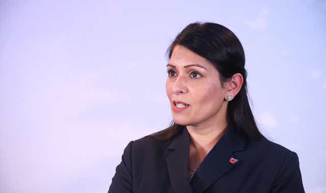 Home Secretary Priti Patel