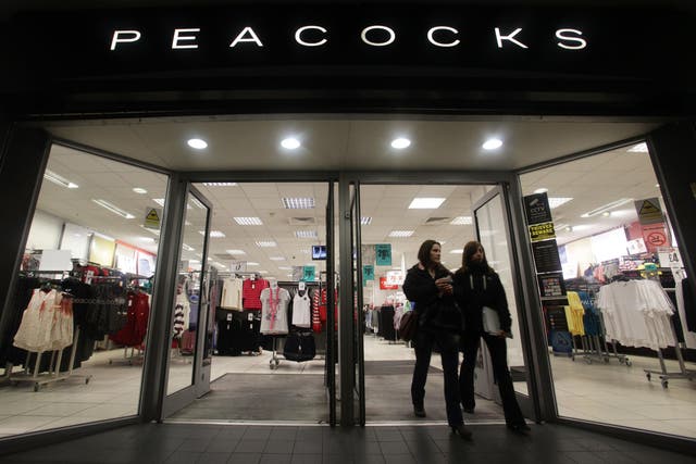<p>No redundancies or store closures have been confirmed yet at Peacocks or Jaeger</p>