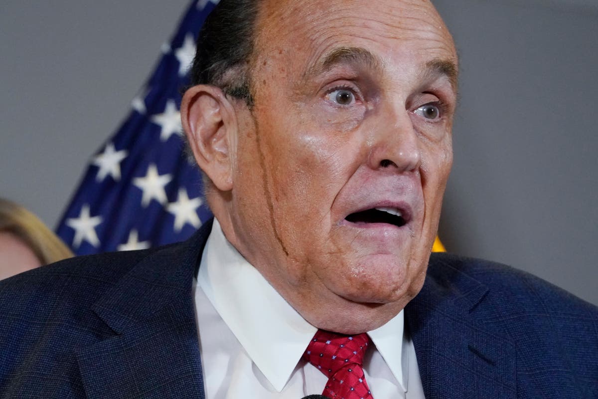 Rudy Giuliani claims Trump has a viable path to victory - but fails to provide any evidence of widespread election fraud