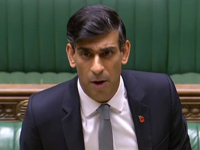 <p>Chancellor Rishi Sunak is expected to announce new money for the NHS</p>