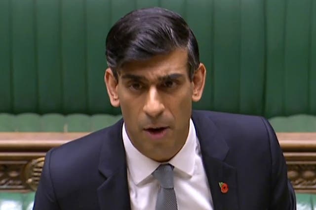 <p>Chancellor Rishi Sunak is expected to announce new money for the NHS</p>
