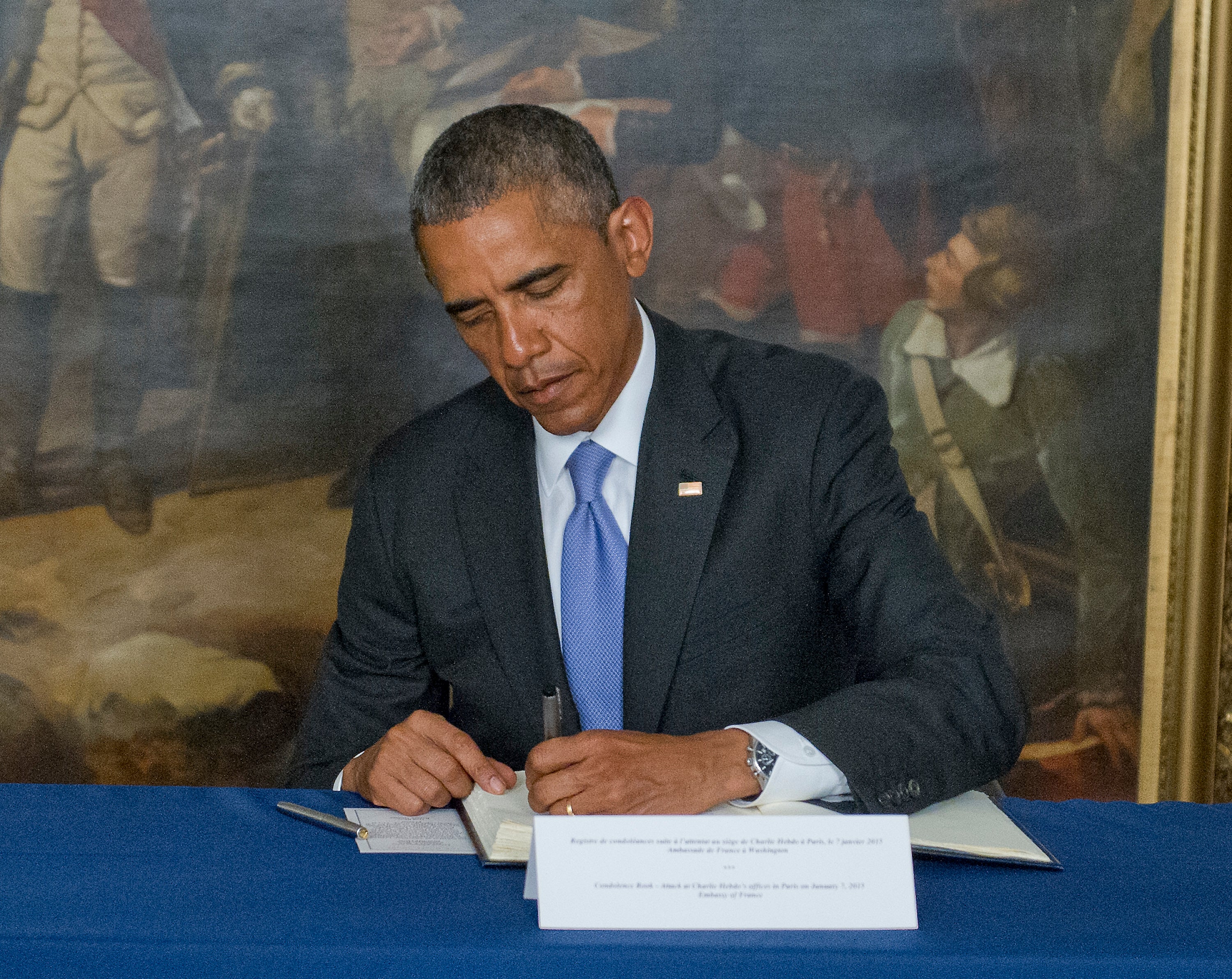 Mr Obama has split his presidential memoir into two volumes, the first of which, a 701-page behemoth, hit shelves on Tuesday