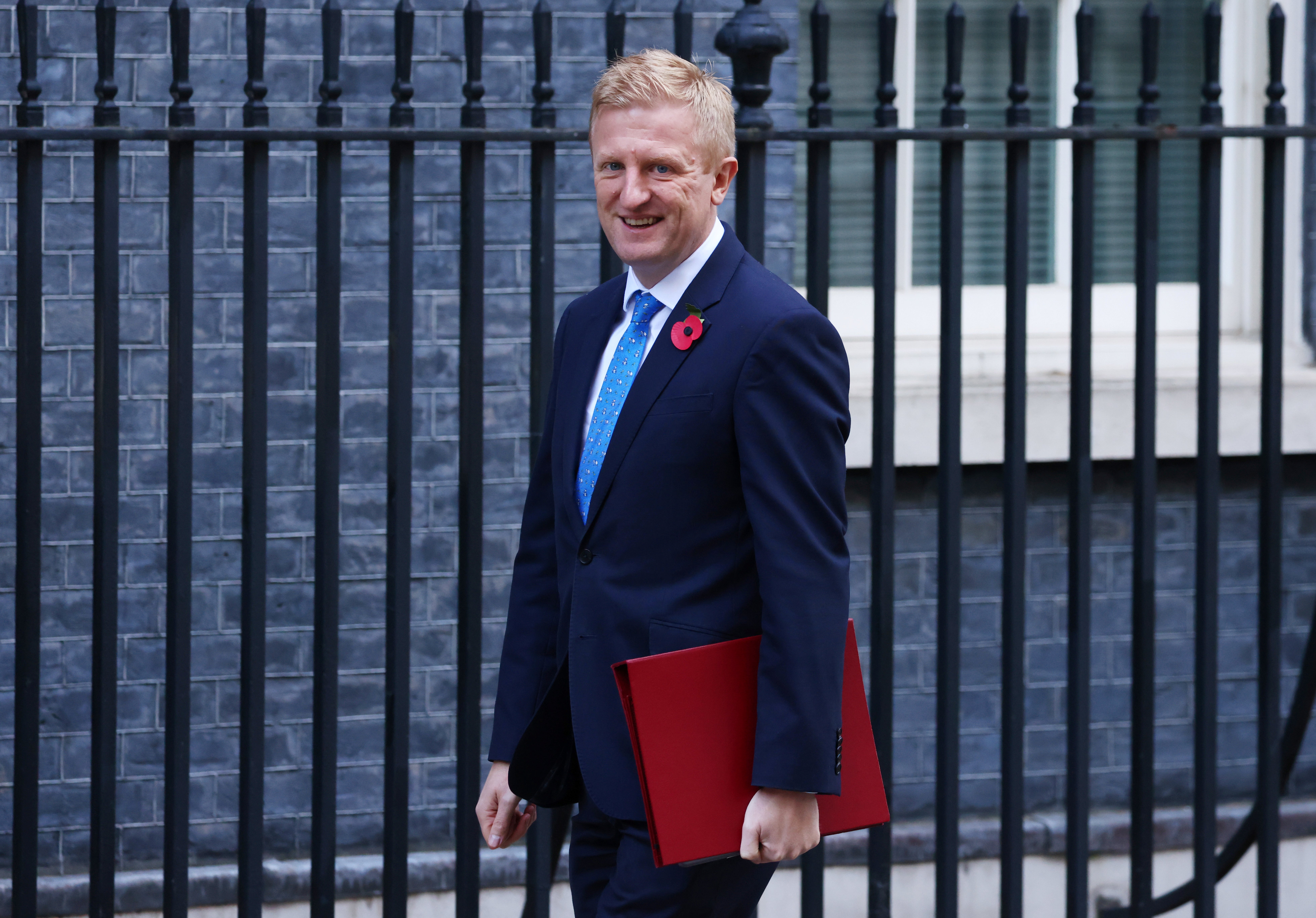 Oliver Dowden suggested fans could be let back in to stadiums before Christmas after announcing the sports bailout