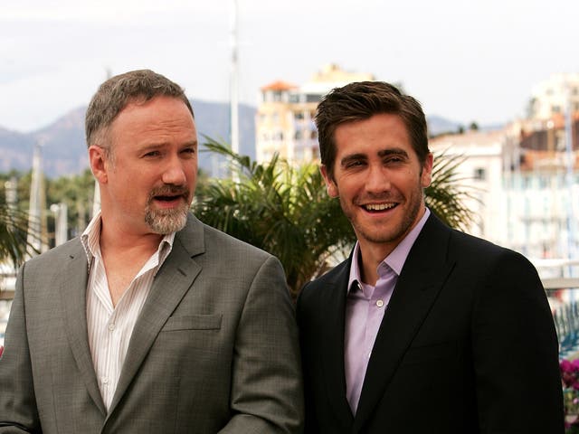 David Fincher and Jake Gyllenhaal at the 2007 Cannes Film Festival