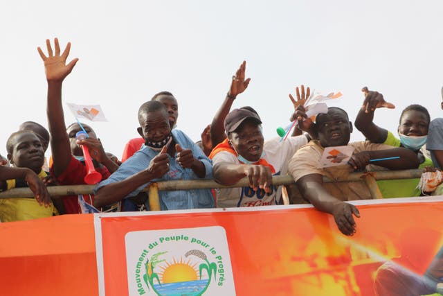 APTOPIX Burkina Faso Election