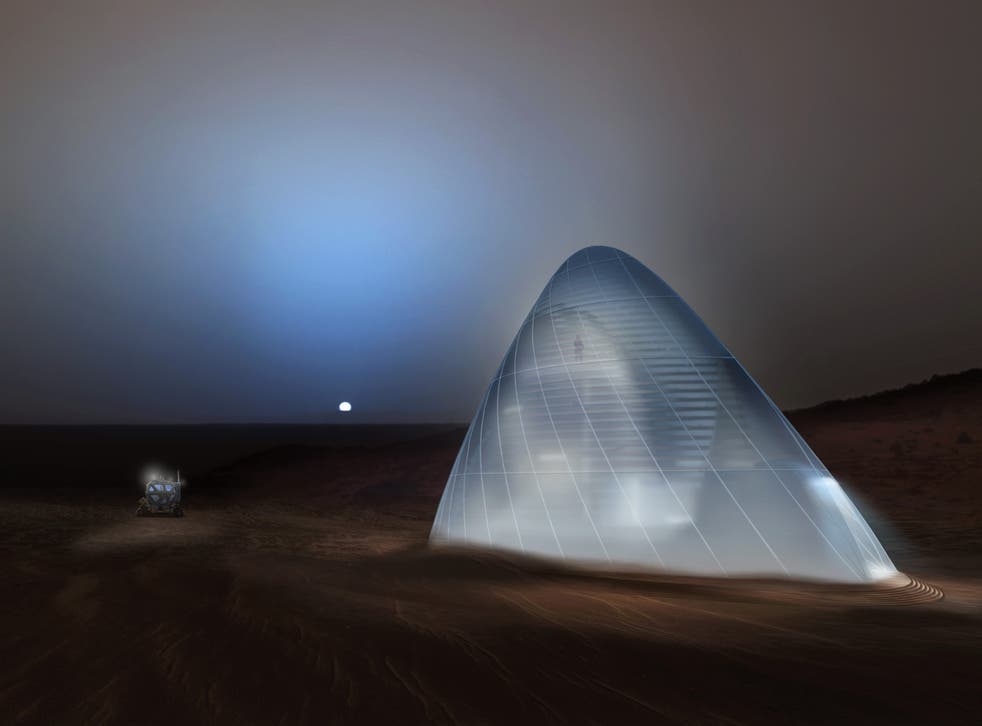 Las primeras colonias de Marte involucrarán 'vida en cúpulas de vidrio', según el jefe de SpaceX, Elon Musk