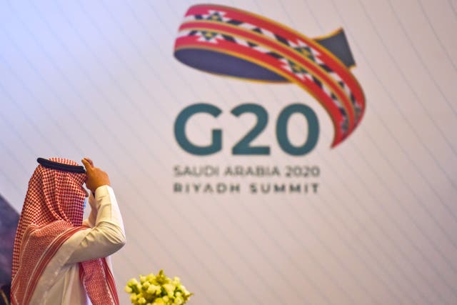 <p>The G20 Riyadh summit&nbsp;</p>