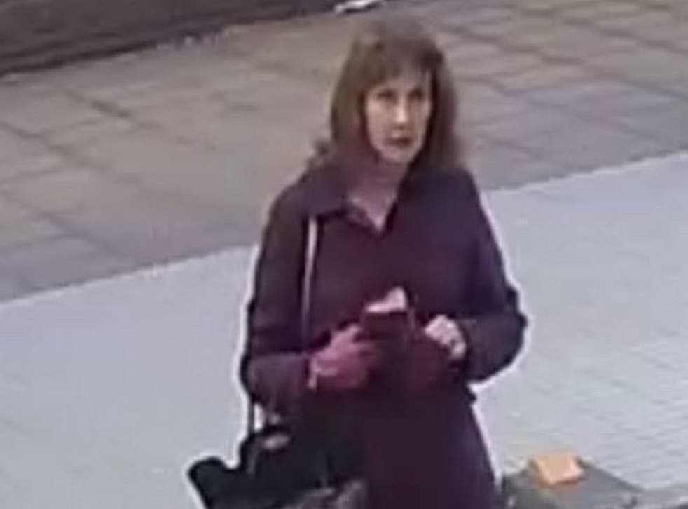 The police have released an image of the woman they are trying to track down in connection with the incident 