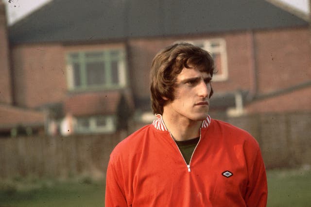 In training for the England team in 1972