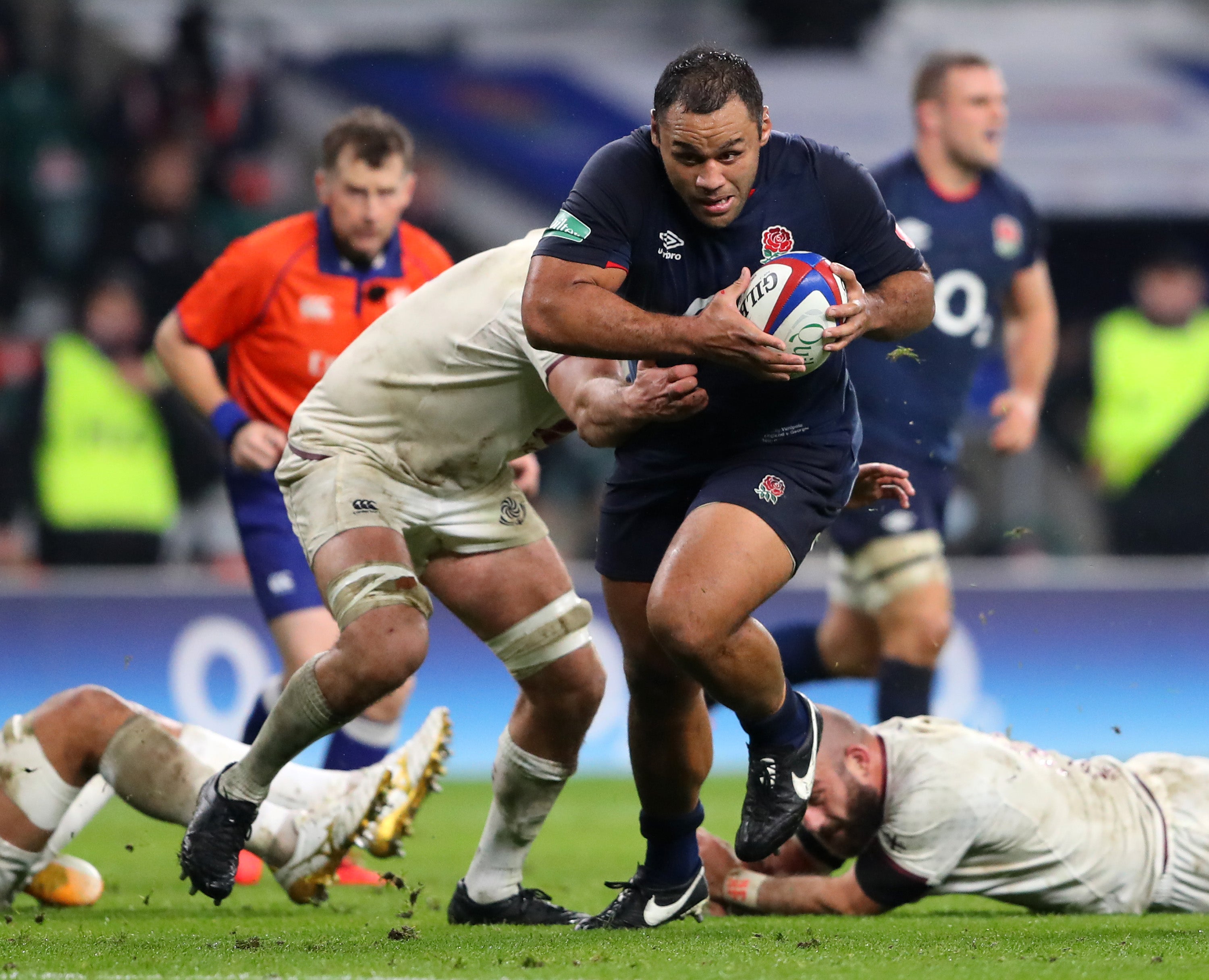 Billy Vunipola has sensed a ‘nervous fear and excitement’ among the England camp this week