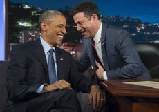 Obama jokes on ‘Kimmel’ that Navy SEALS can remove Trump if needed