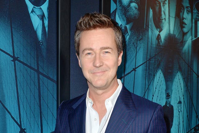 <p>File image: Edward Norton arrives at the premiere of ‘Motherless Brooklyn’ on 28 October 2019 in Los Angeles, California</p>