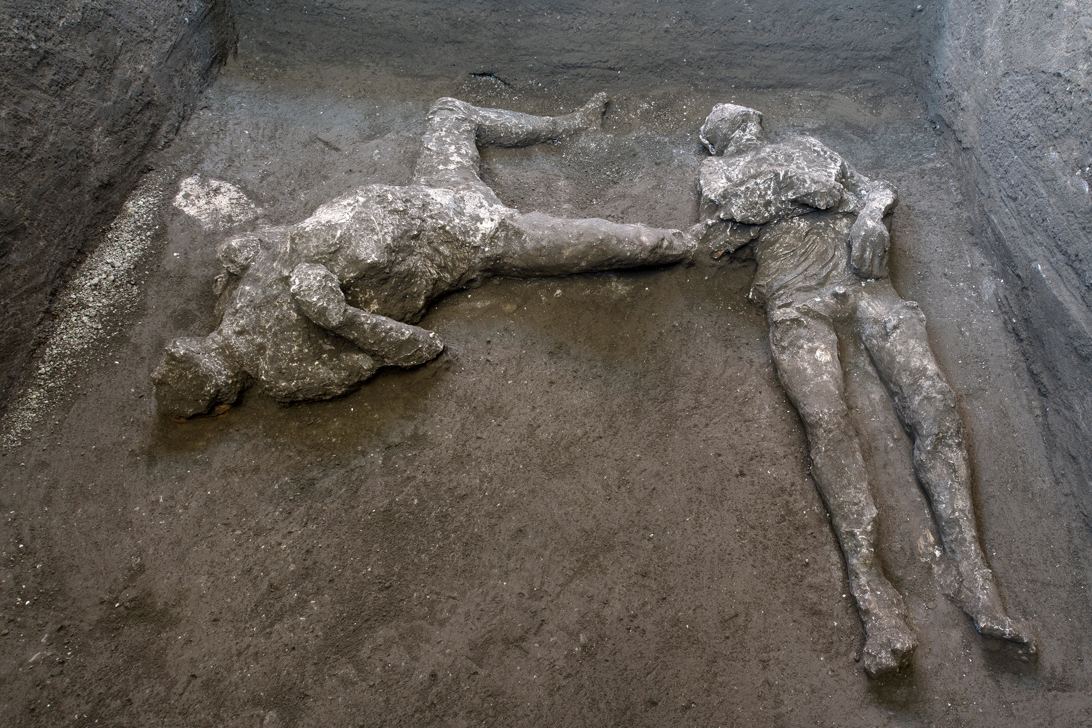 Italy Pompeii Ancient Bodies