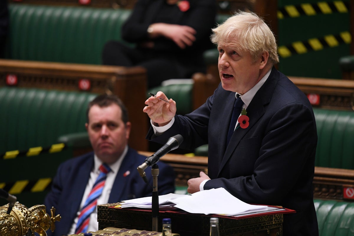 Johnson will be back in the House of Commons in person this week