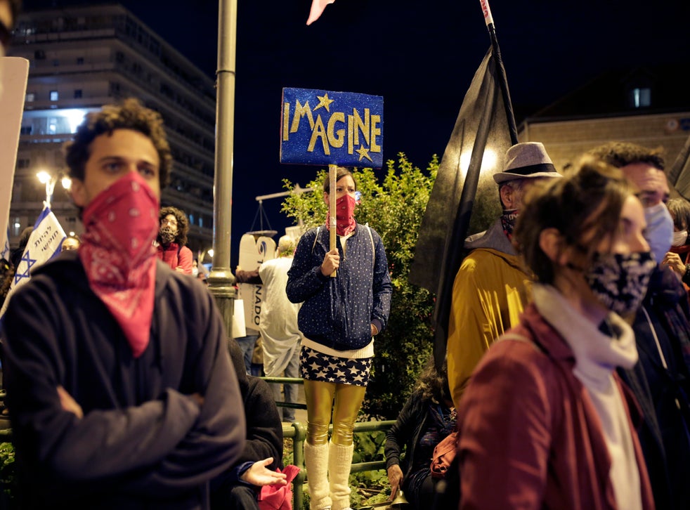 <p>ISRAEL-PROTESTAS.</p>