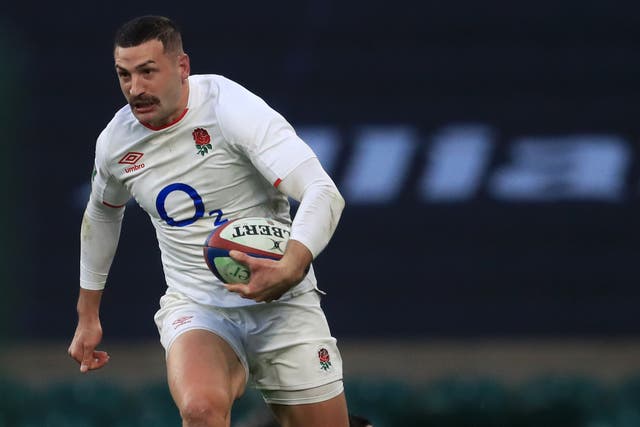 Jonny May scored twice as England defeated Ireland 18-7 in the Autumn Nations Cup