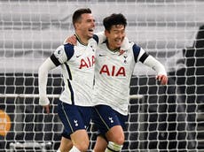 Player ratings as Son and Lo Celso send Spurs top with victory vs City