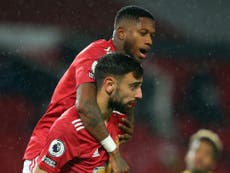 Fernandes retaken penalty earns United unconvincing win over West Brom