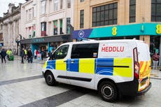 Six in hospital after ‘violent incident’ in Cardiff 