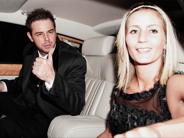 Danny Dyer with his now-wife, Jo, in 2009
