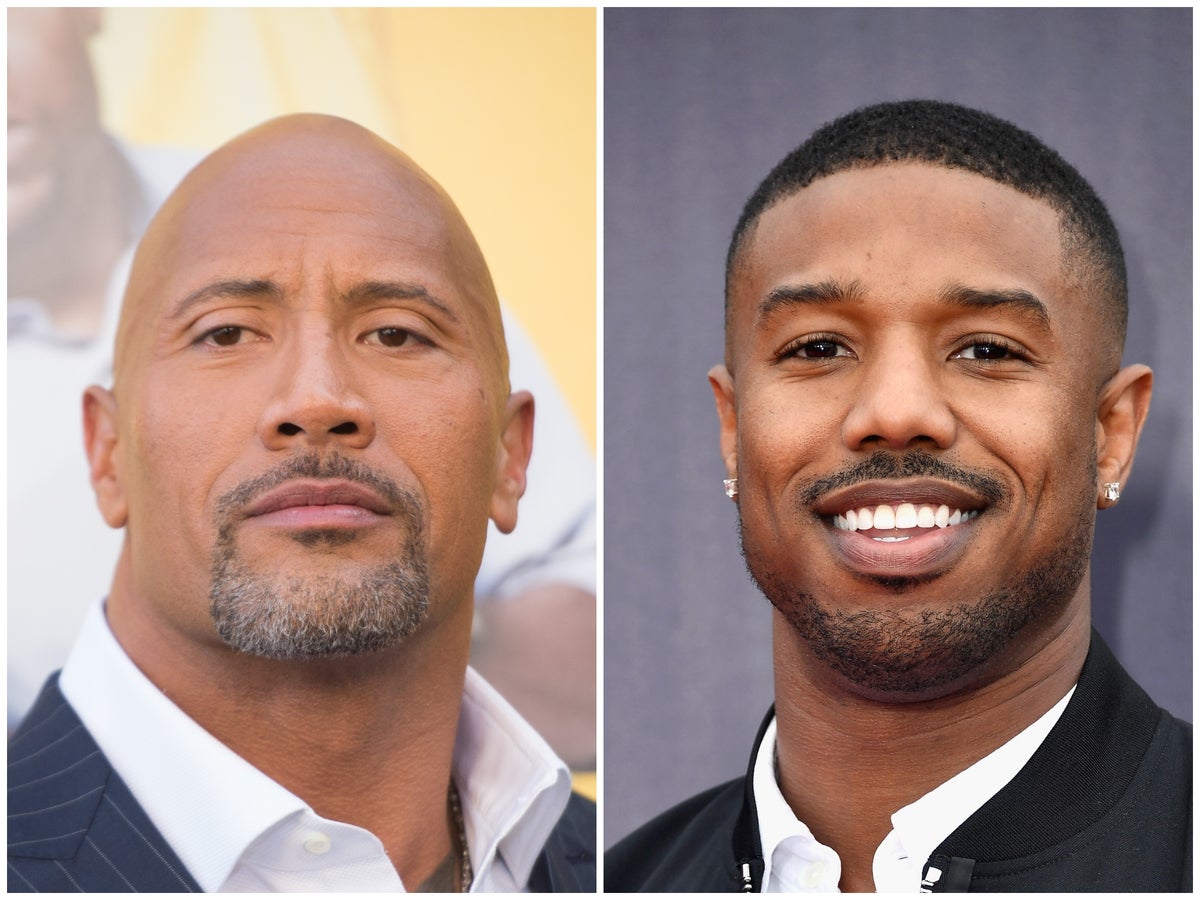 Dwayne Johnson refuses to 'concede' as Michael B Jordan named 'Sexiest Man  Alive' | The Independent