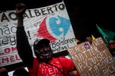 Death of Black man beaten by security guards sparks protests in Brazil